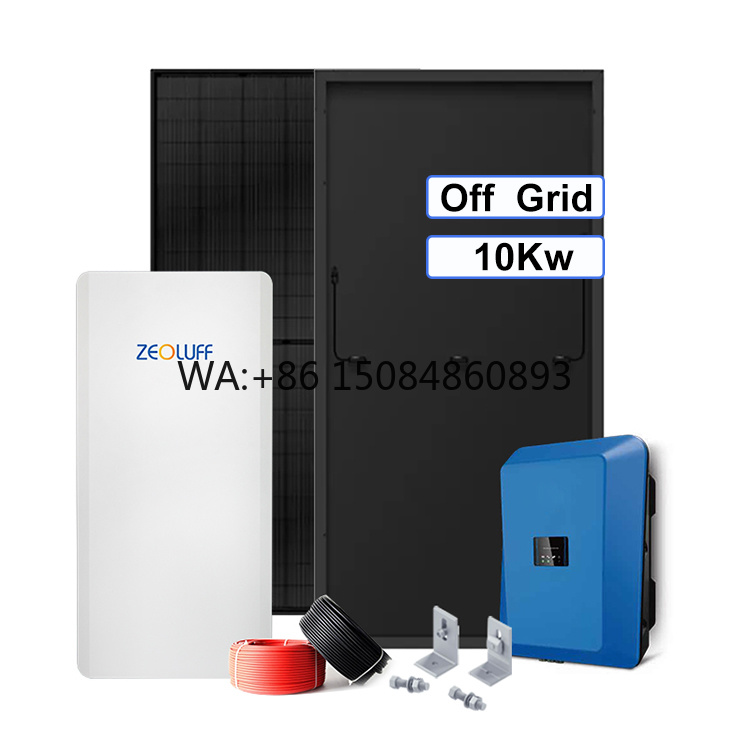 Off Grid Solar Kit - Kits de Turbinas Eólicas de 5kw