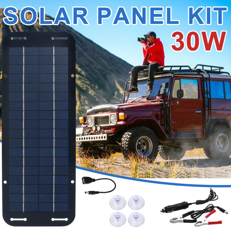 Renewable Energy Kits - Kit de Painel Solar 12V IP65