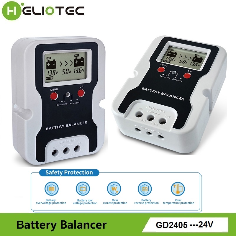 Battery Equalizer Balancer - Equalizador de bateria 24v com display