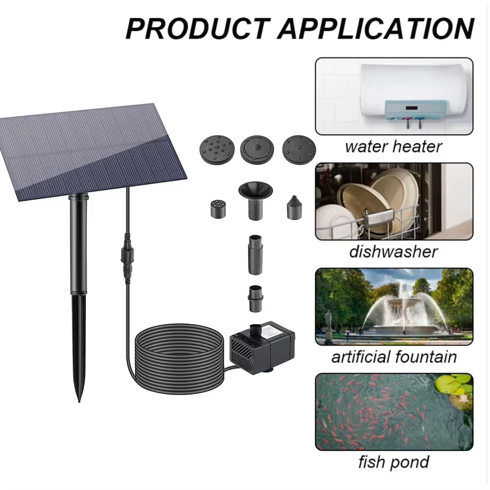 Solar Pool Pump Kit - Mini Kit de Bomba Solar 5W