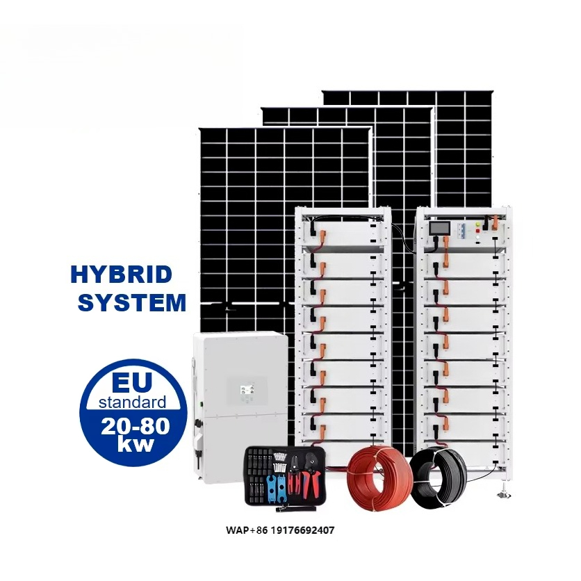 Off Grid Solar Kit - Sistema Solar Off/On Grid de 20Kwh,