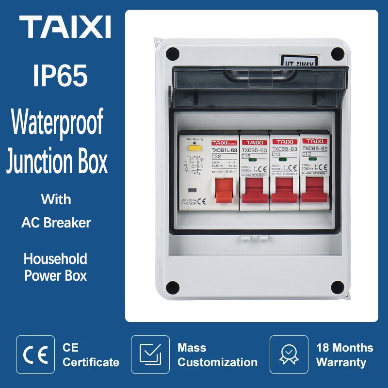 Cable Gland Waterproof - Interruptor doméstico ao ar livre mcb