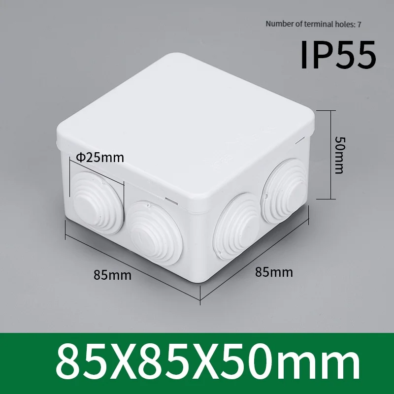 Cable Gland Waterproof - Caixa Plástica Impermeável IP55 para Uso