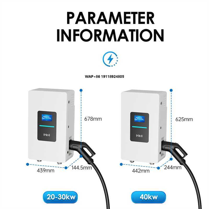 Ev Charger Wallbox - Carregador Rápido de Veículos Elétricos DC