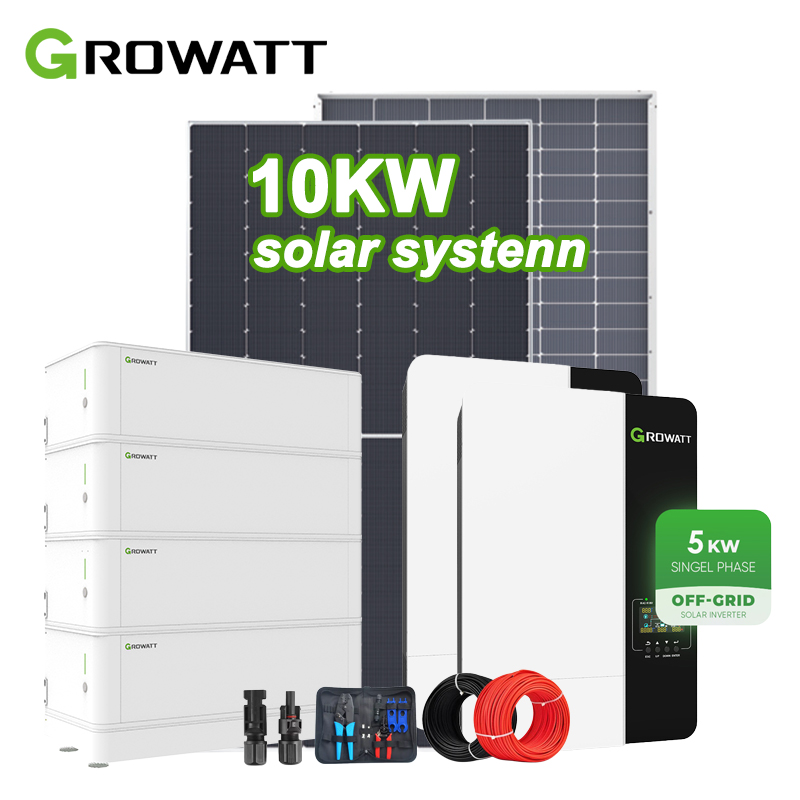 Off Grid Solar Kit - Sistema Híbrido de Energia Solar 5kw