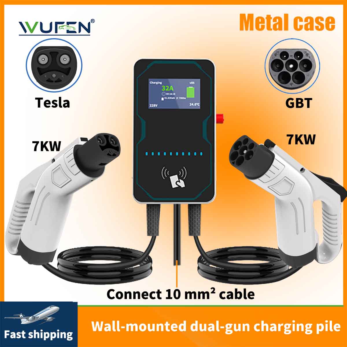 Ev Charger Wallbox - Carregador de Veículo Elétrico WUFEN EVSE