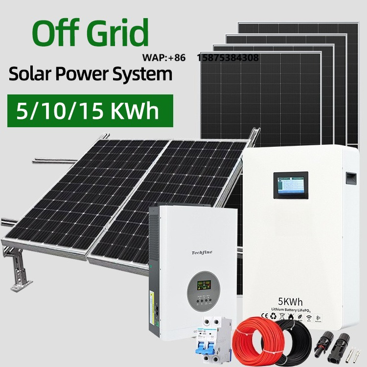 Off Grid Solar Kit - Preço de Fábrica: Kit Completo de