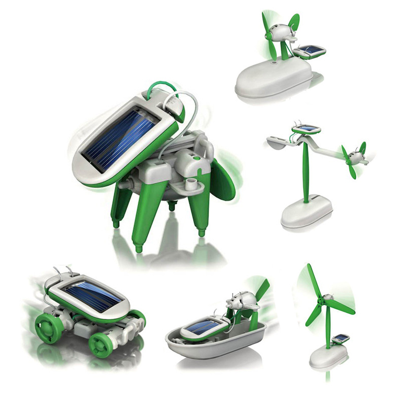 Kit Robô Solar 6 em 1: Brinque - Renewable Energy Kits avaliação e preço