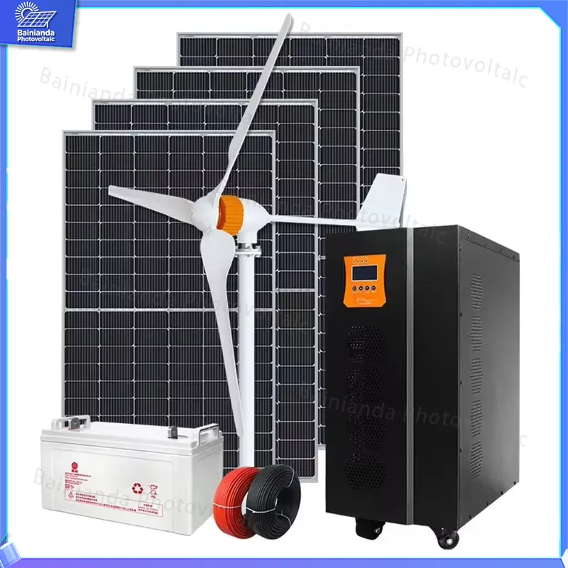 Sistema Gerador Híbrido Eólico - Renewable Energy Kit avaliação e preço