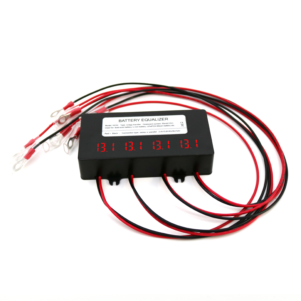 ANGUI 12/24/36/48V HC02 Interr - Battery Equalizer Balancer avaliação e preço