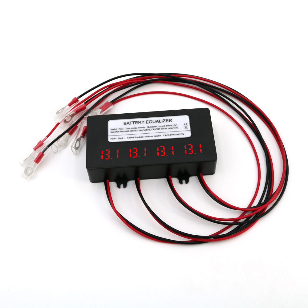 ANGUI 12/24/36/48V HC02 Interr - Battery Equalizer Balancer avaliação e preço