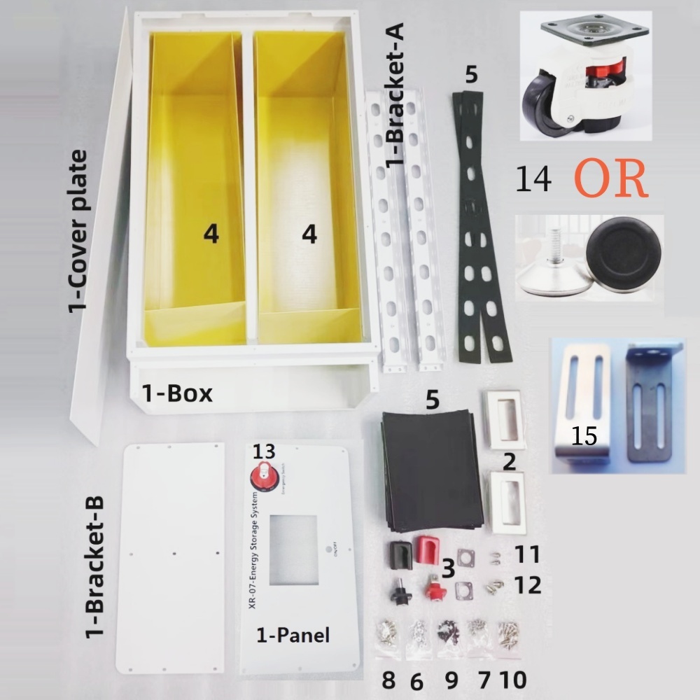 Caixa de Bateria XR07-48V280AH - Renewable Energy Kits avaliação e preço
