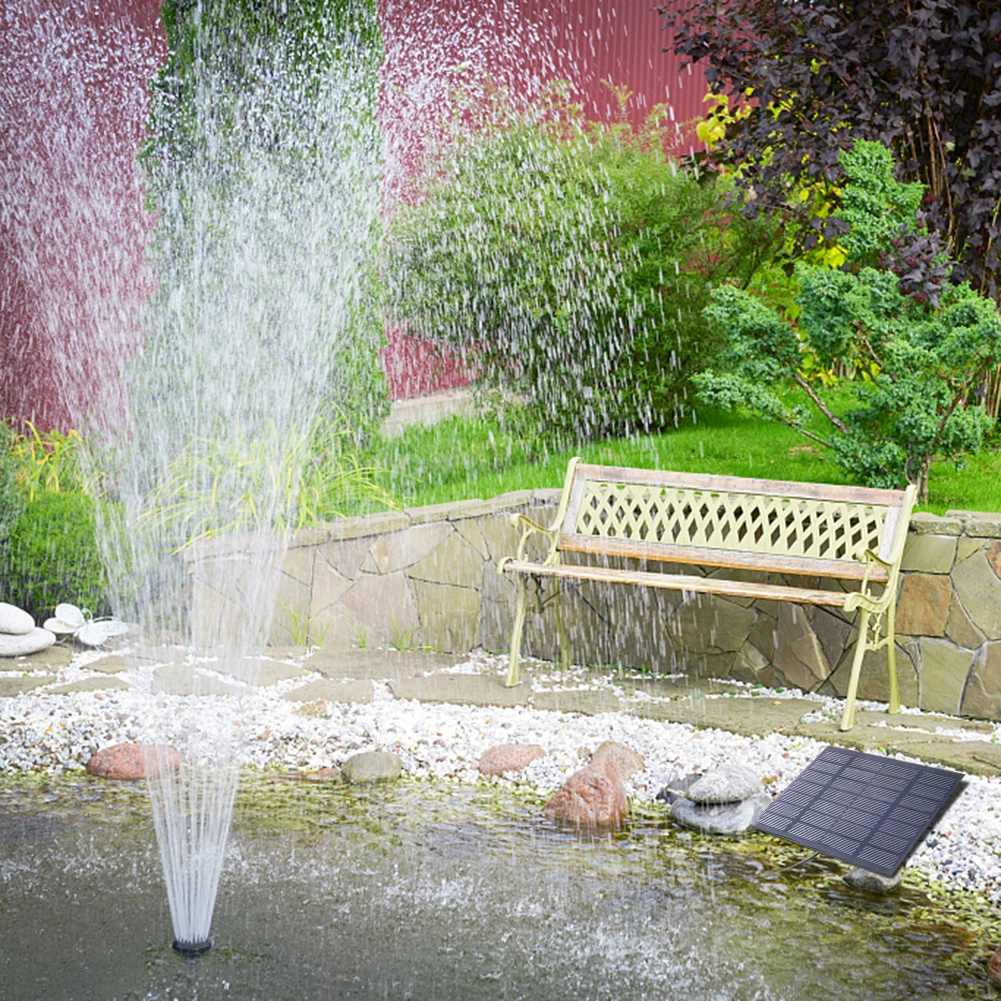 Fonte solar com 6 bicos - bomb - Solar Pool Pump Kit avaliação e preço