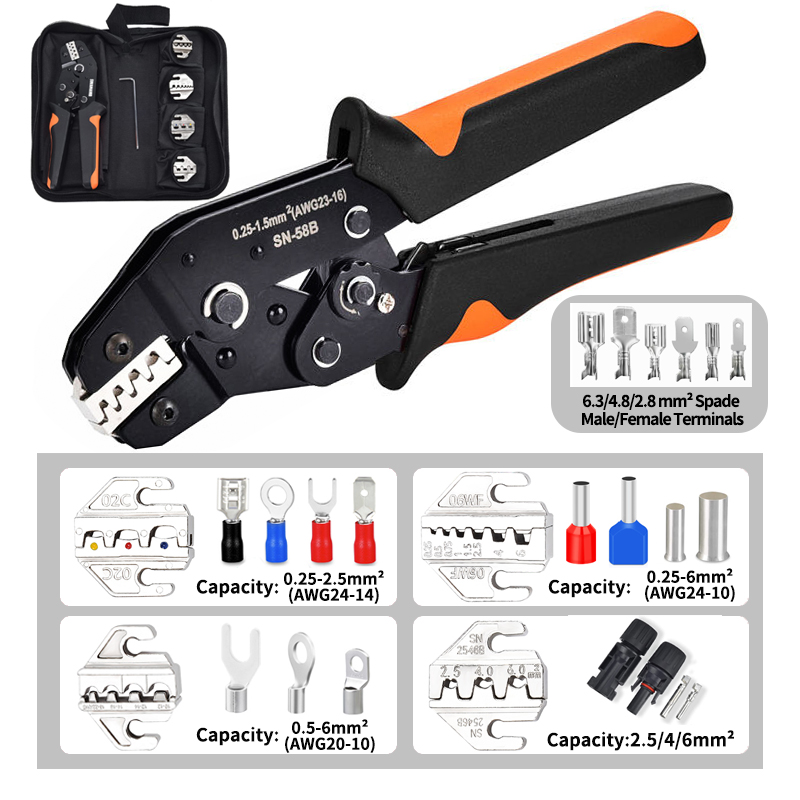 Kit de alicates de crimpagem S - Renewable Energy Kit avaliação e preço