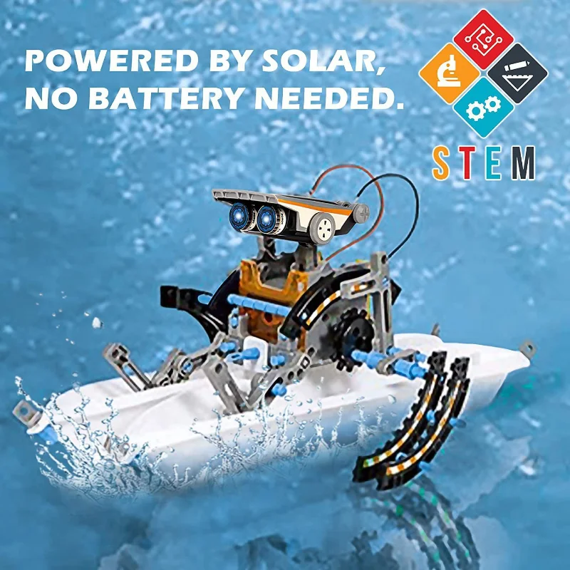 Kit robô movido a energia sola - Renewable Energy Kits avaliação e preço