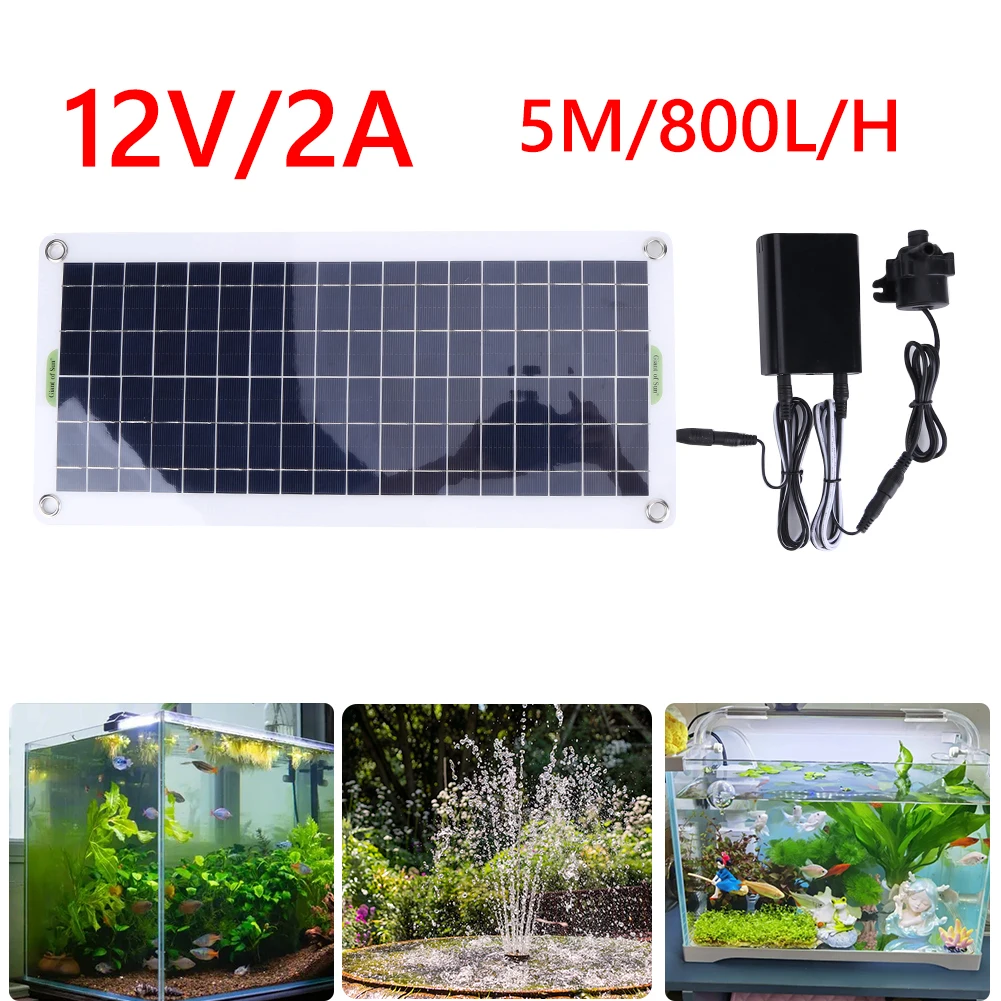 Bomba de Água Solar Sem Escova - Solar Pool Pump Kit avaliação e preço