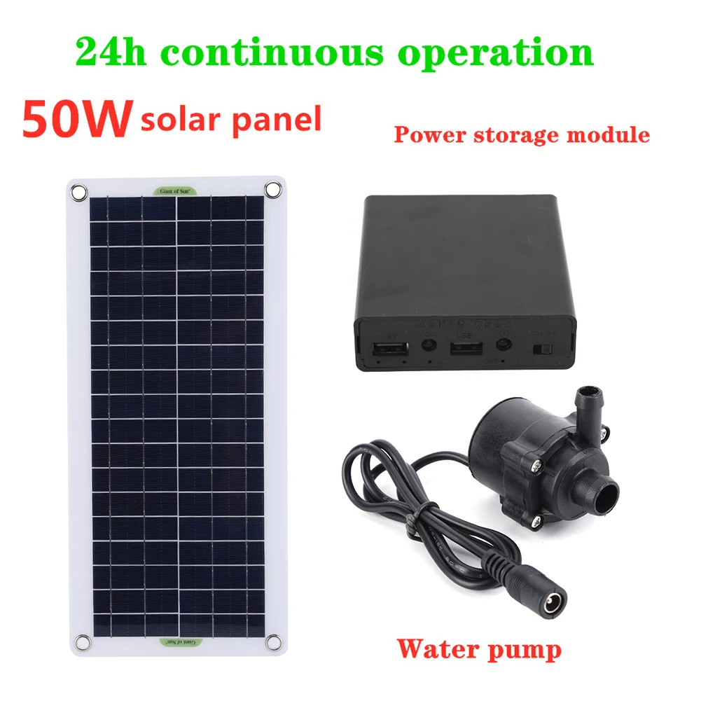 Bomba de Água Solar Sem Escova - Solar Pool Pump Kit avaliação e preço
