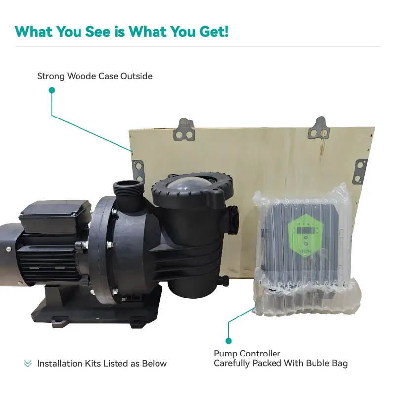 Fornecedor Veichi: Kit de Bomb - Solar Pool Pump Kit avaliação e preço