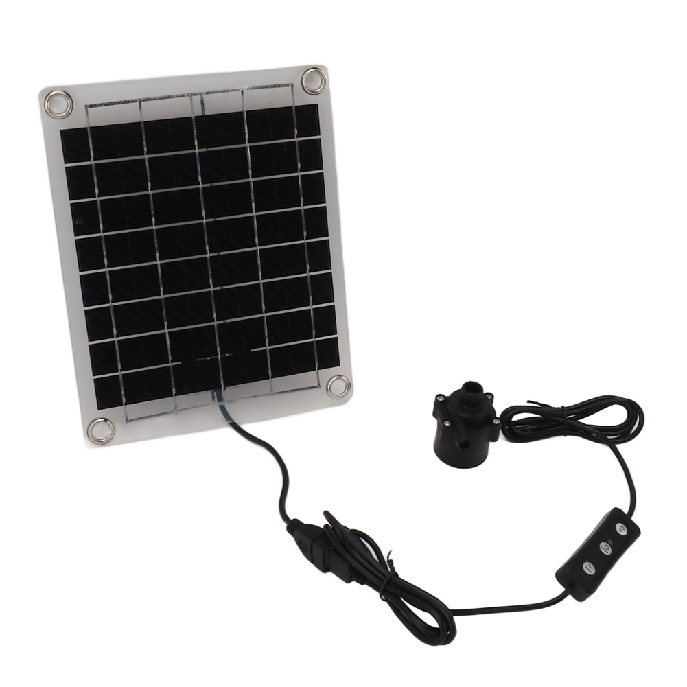 Bomba de Água Solar 12V 10W co - Solar Pool Pump Kit avaliação e preço