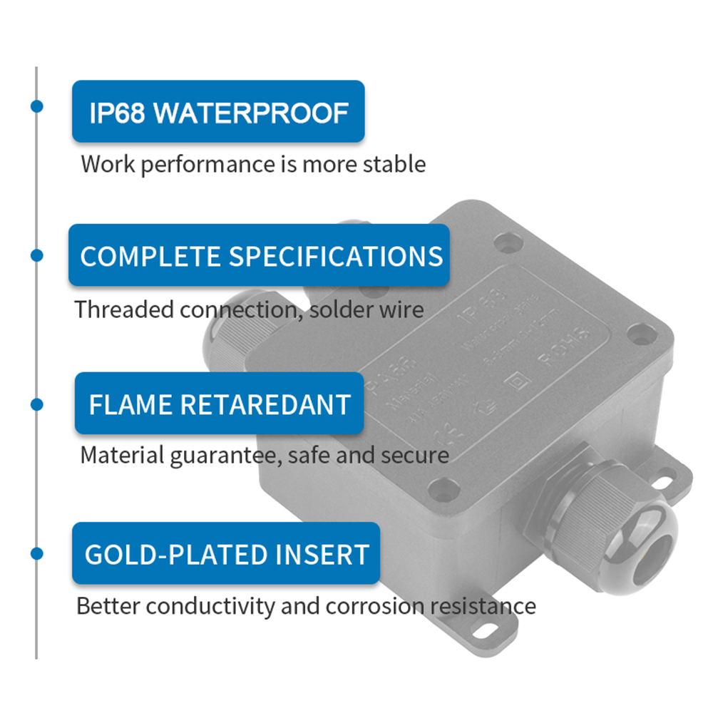 Caixa de junção impermeável ex - Cable Gland Waterproof avaliação e preço