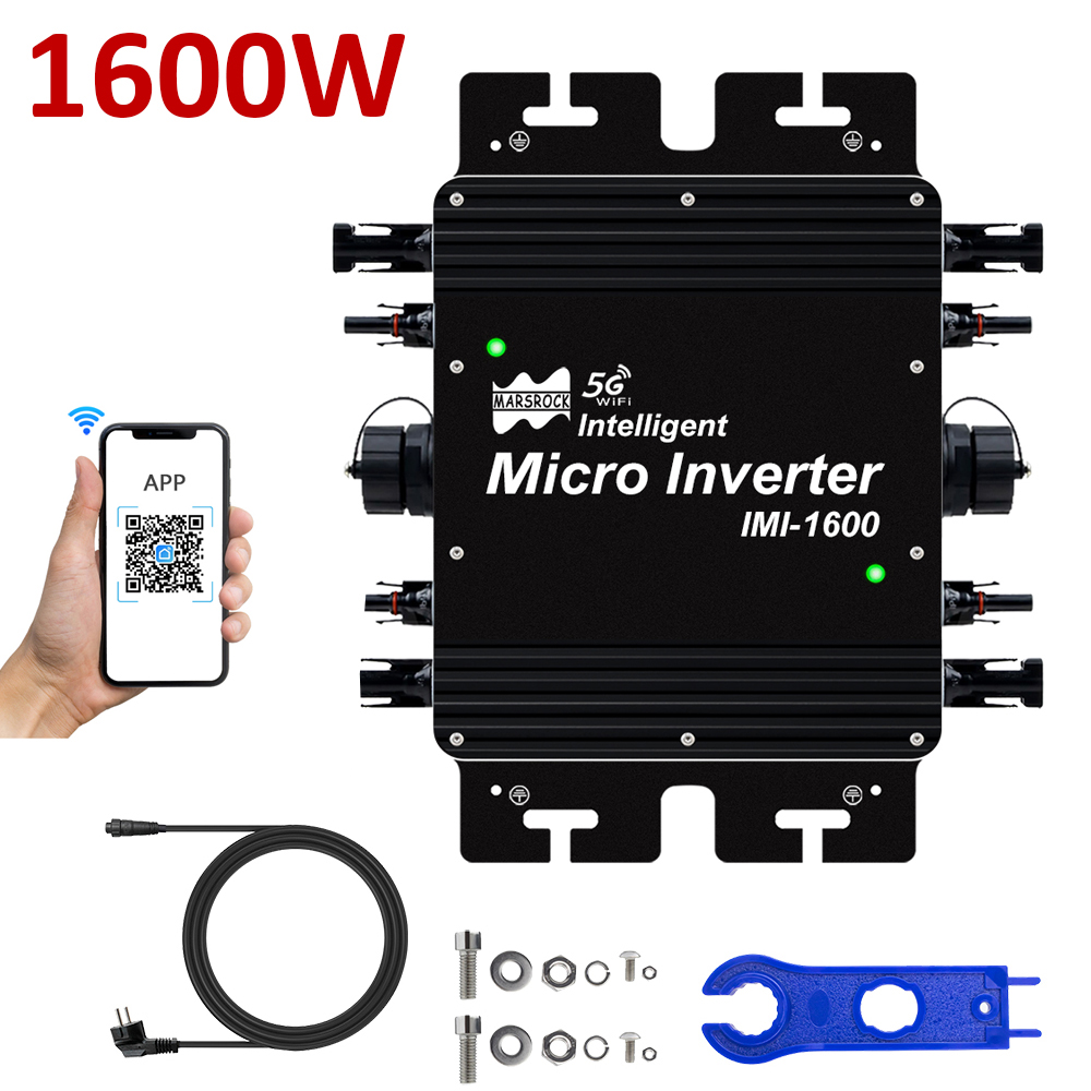 Micro inversor solar de 1600w  - Off Grid Solar Kit avaliação e preço