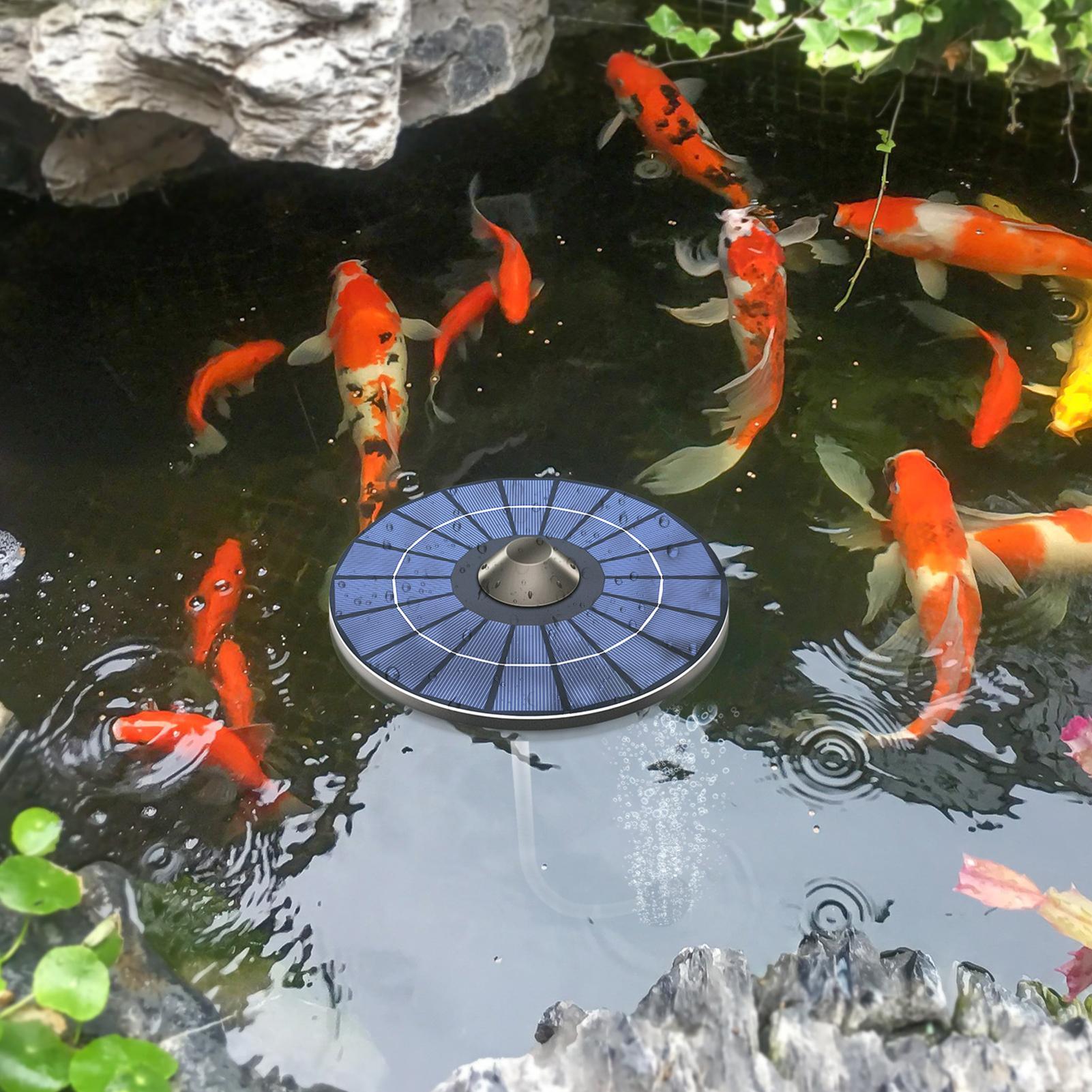 Bomba Aeradora Solar para Lago - Solar Pool Pump Kit avaliação e preço