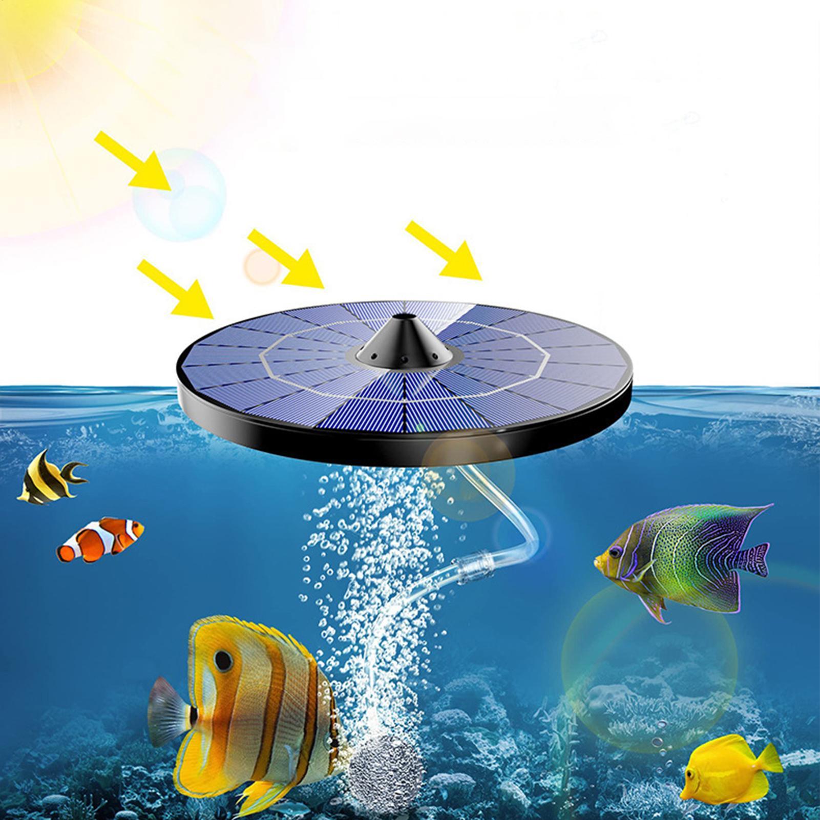 Bomba Aeradora Solar para Lago - Solar Pool Pump Kit avaliação e preço