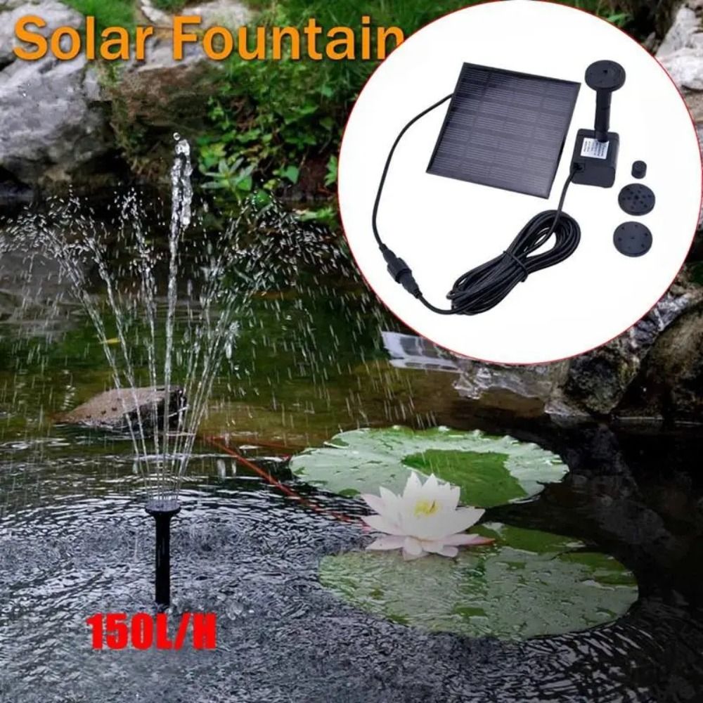 Mini Solar Fountain Pump, Powe - Solar Pool Pump Kit avaliação e preço