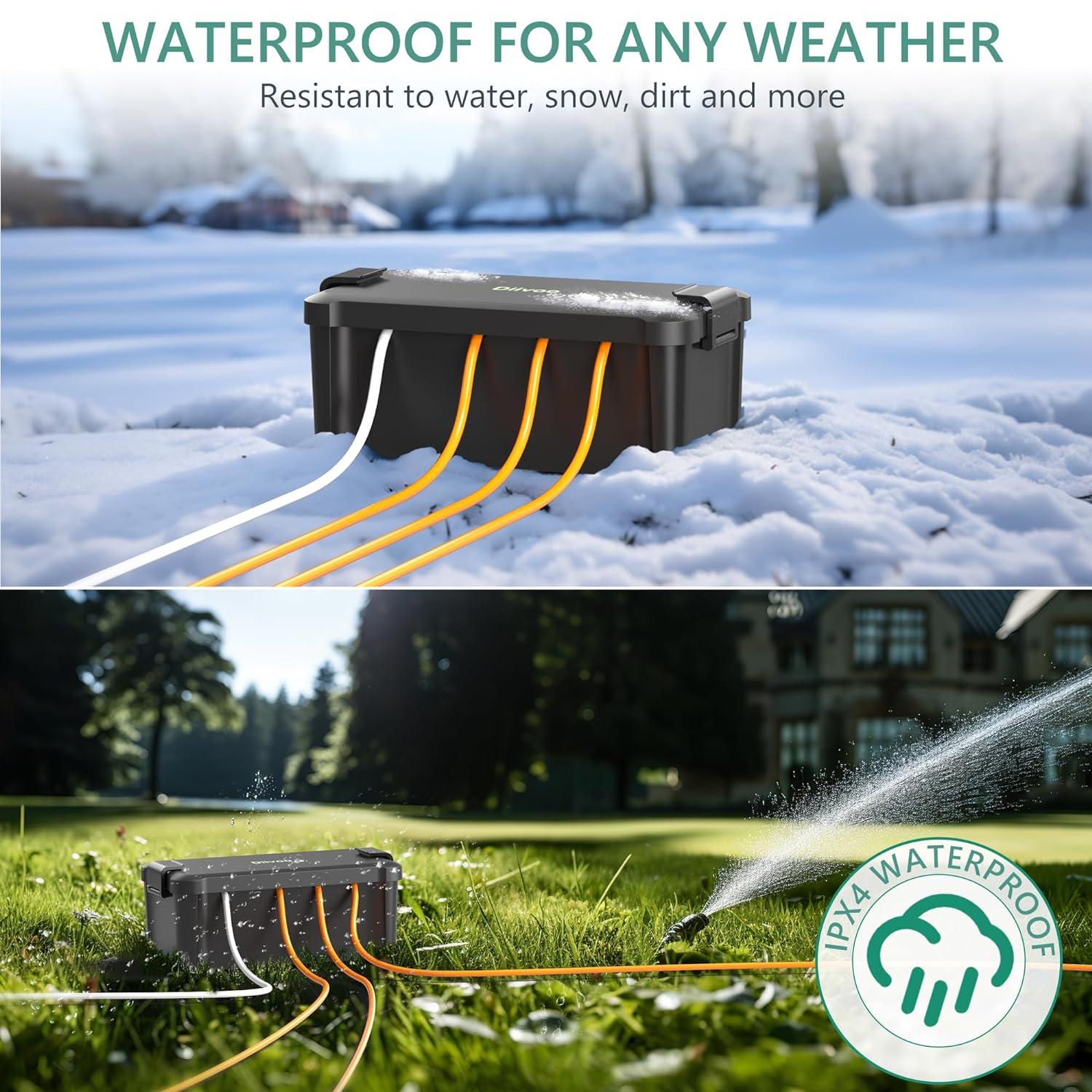 Diivoo caixa elétrica externa  - Cable Gland Waterproof avaliação e preço