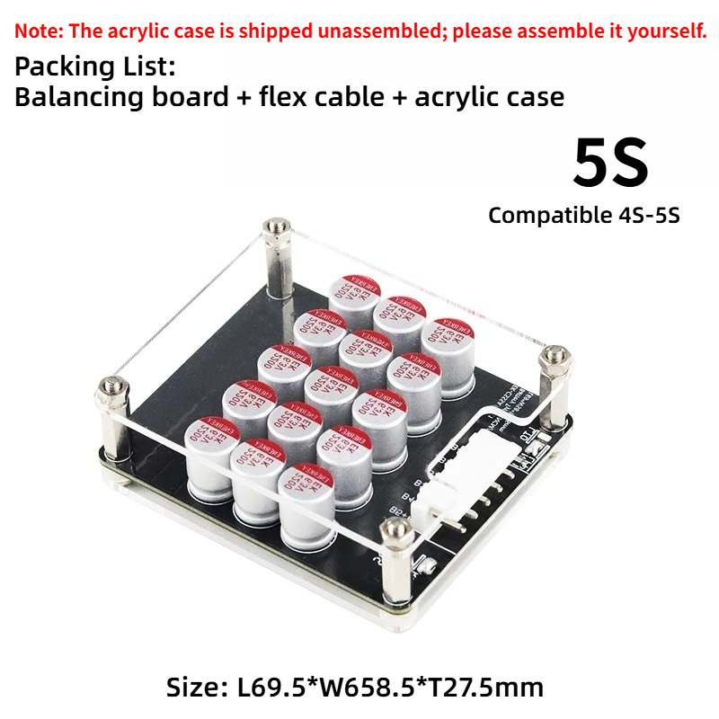 1 unidade 5A 4S Equalizador At - Battery Equalizer Balancer avaliação e preço
