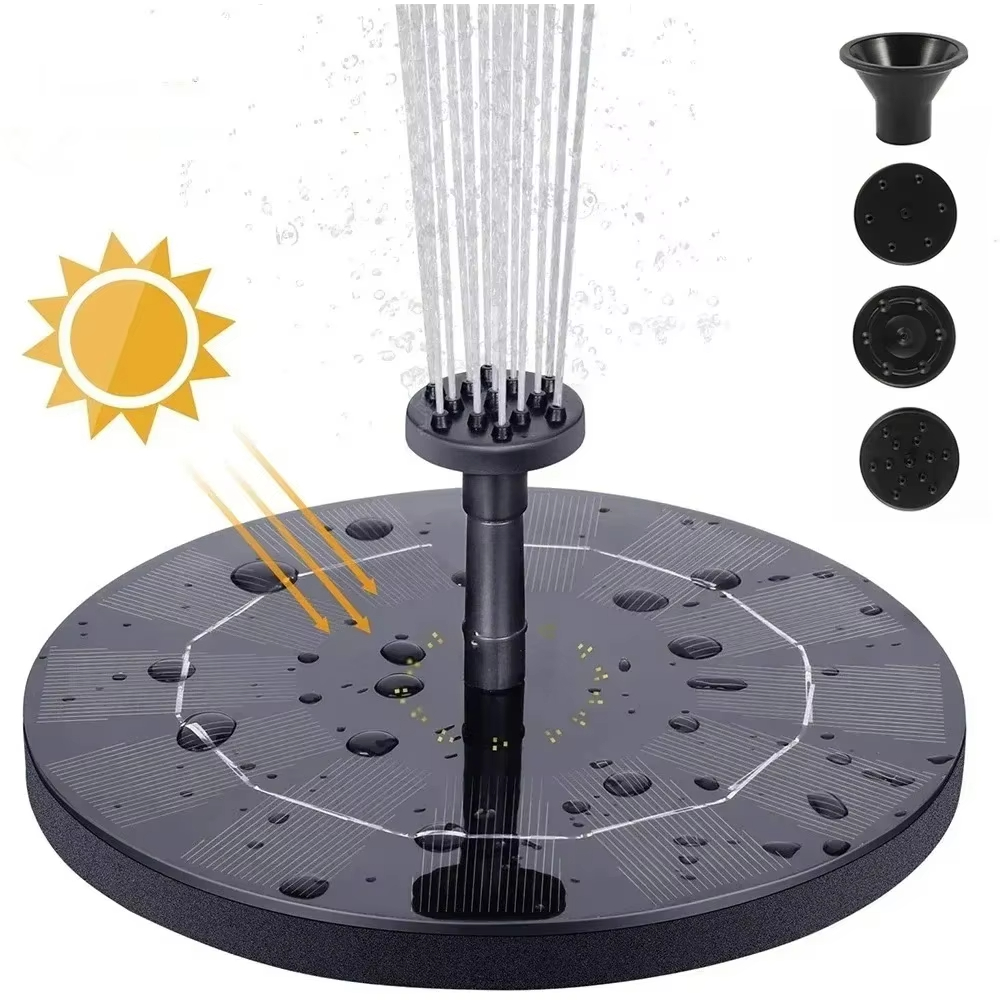 Bomba de Fonte Solar Flutuante - Solar Pool Pump Kit avaliação e preço