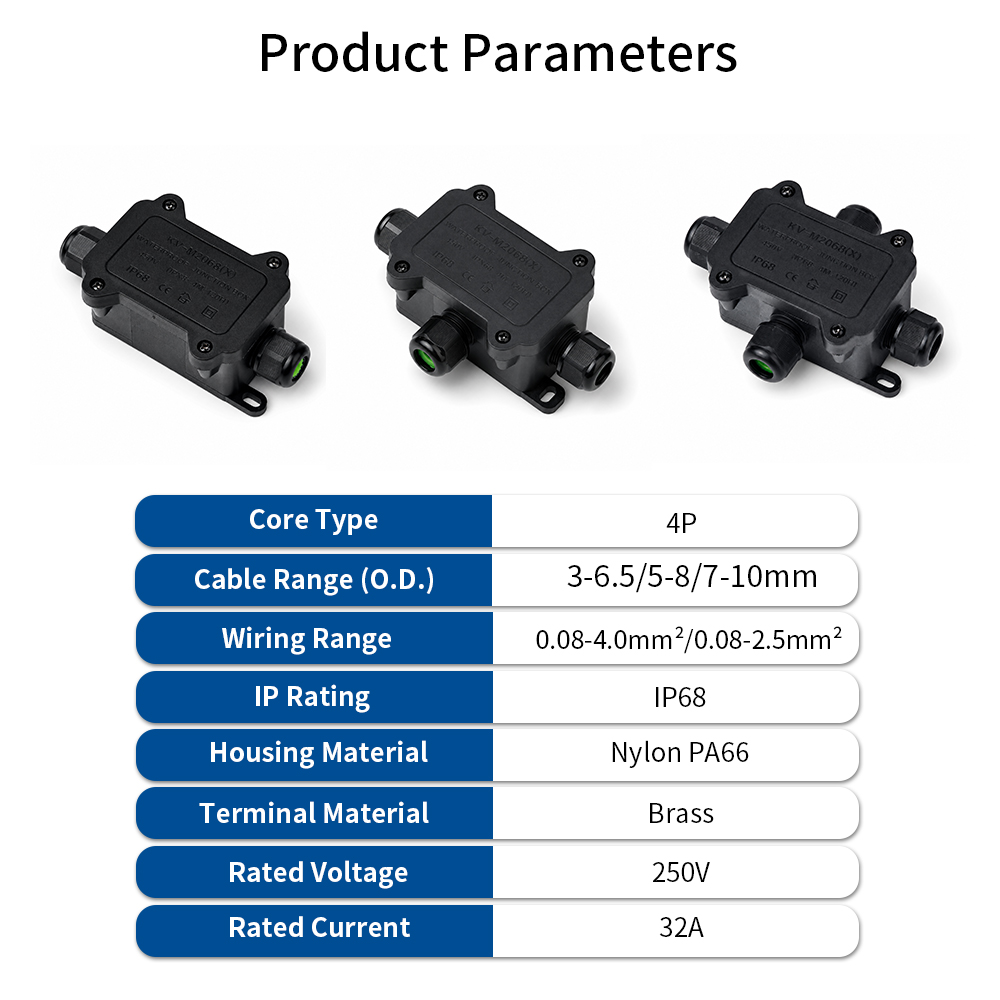 Caixa de Junção à Prova d'Água - Cable Gland Waterproof avaliação e preço