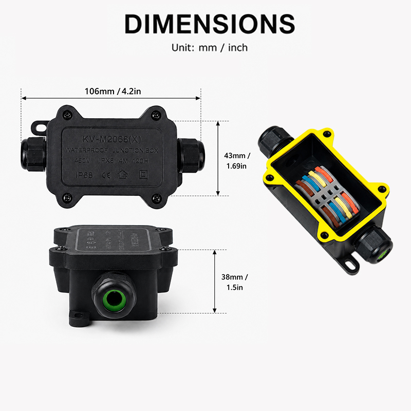 Caixa de Junção à Prova d'Água - Cable Gland Waterproof avaliação e preço