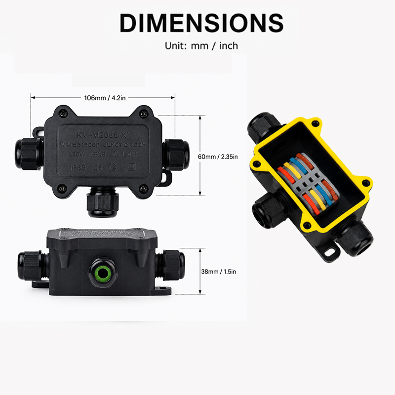 Caixa de Junção à Prova d'Água - Cable Gland Waterproof avaliação e preço
