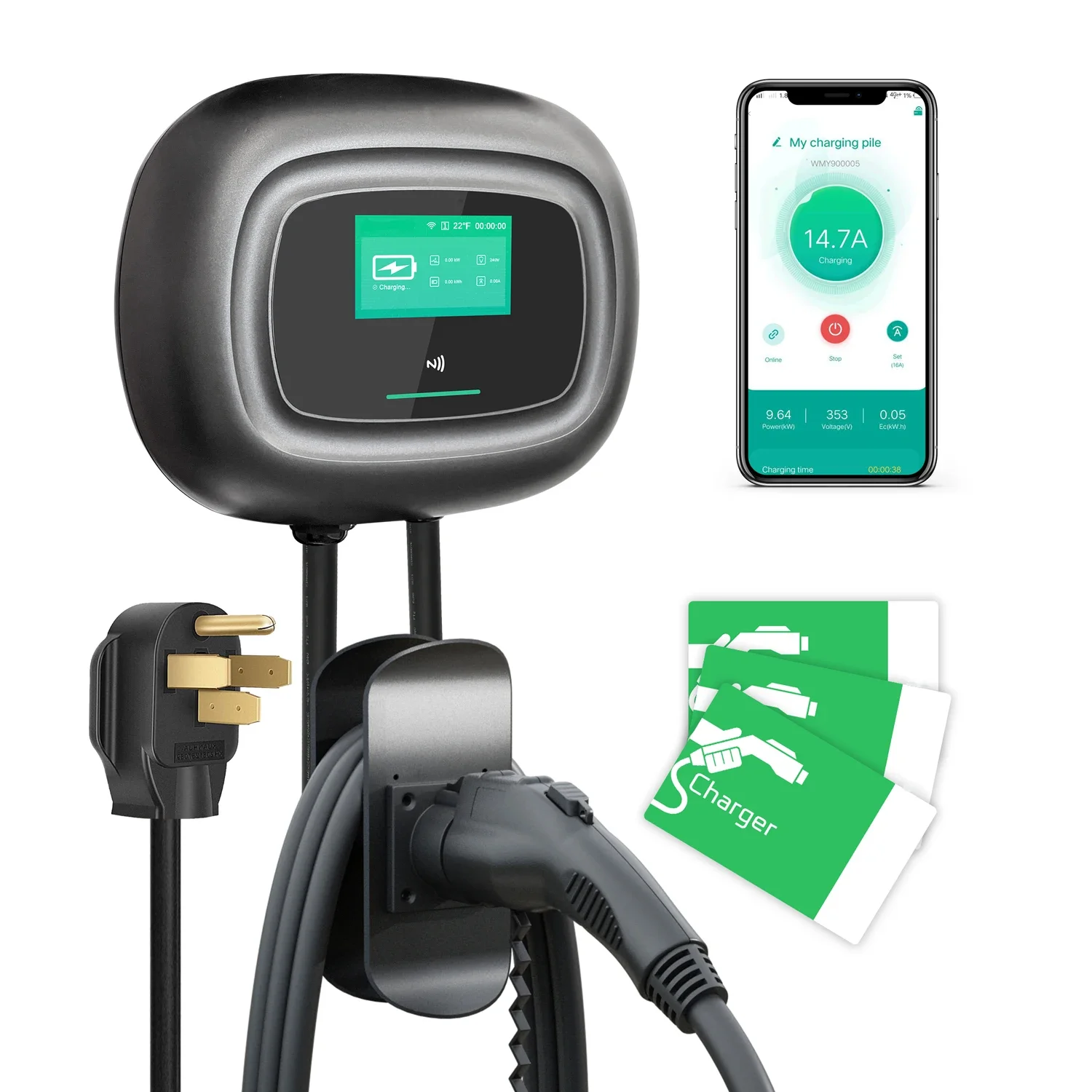 NOVO Carregador Elétrico de Pa - Ev Charger Wallbox avaliação e preço