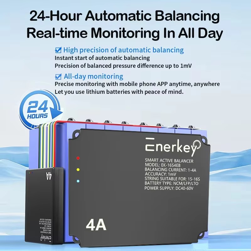 Enerkey mais novo equalizador  - Battery Equalizer Balancer avaliação e preço