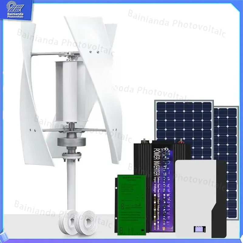 Sistema Híbrido de Turbina Eól - Renewable Energy Kit avaliação e preço